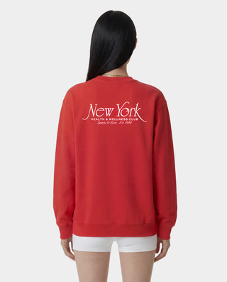 NY 94 Crewneck - Red/White