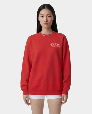 NY 94 Crewneck - Red/White