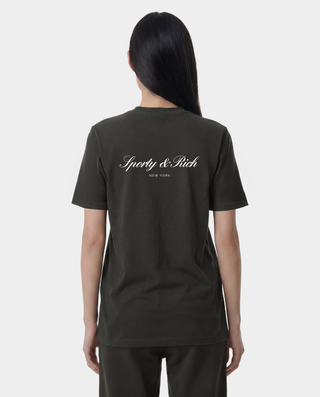 Signature NY T-Shirt - Faded Black/White