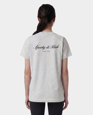 Signature NY T-Shirt - Heather Gray/Black