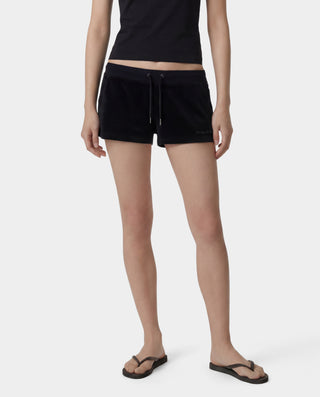Signature Logo Krystal Short - Black/Crystal