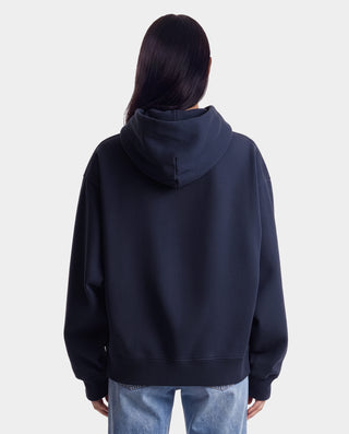 Yankees Krystal Zip Hoodie - Dark Navy/White