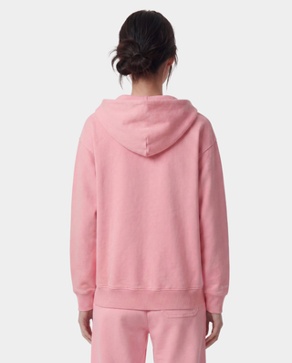Yankees Krystal Zip Hoodie - Candy/White