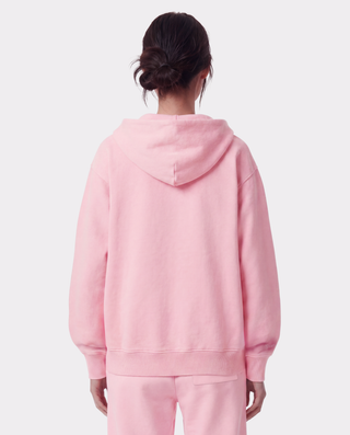 Yankees Krystal Zip Hoodie - Candy/White