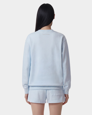 Yankees Krystal Crewneck - Ciel/white