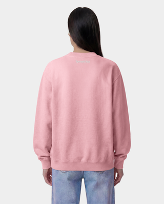 Yankees Krystal Crewneck - Candy/White