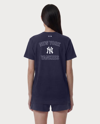 Yankees Arch T-Shirt - Dark Navy/White