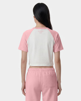 Yankees Arch Baby Baseball Tee - White/Candy
