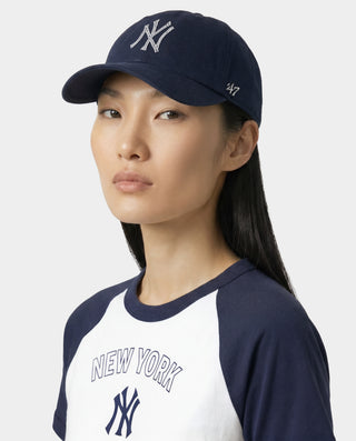 Yankees Krystal Hat - Dark Navy/White