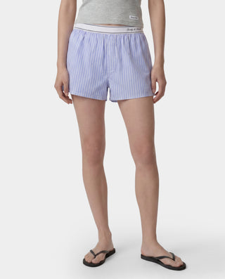 Signature Logo Boxer - Mist Striped/Black
