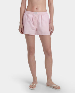 Signature Logo Ring Short - Clear Pink