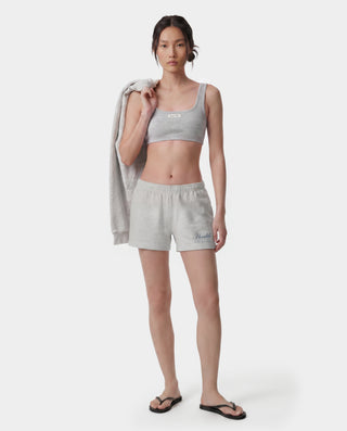 NY Health Disco Short - Heather Gray/Light Navy