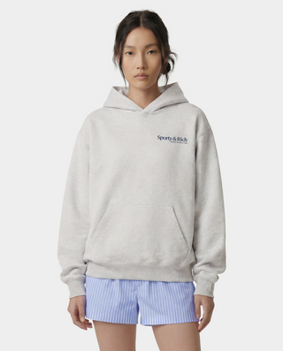 Modern Hoodie - Heather Gray/Navy