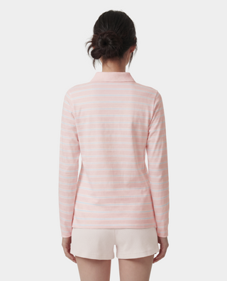 Signature Logo Easy Polo - Clear Pink/Mist/White