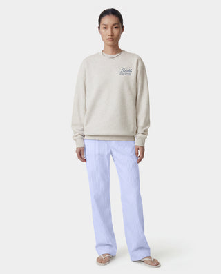 Signature Logo Pyjama Pants - Mist Striped/White