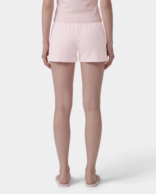 Signature Logo Ribbed House Short - Clear Pink/Black
