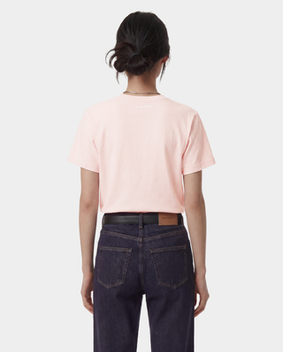 Be Nice Essential Tee - Clear Pink/White