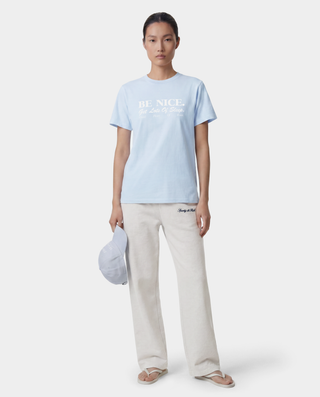 Be Nice T-Shirt - Mist/White