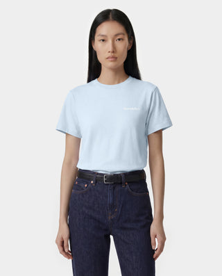 Health Is Wealth T-Shirt - Mist/White