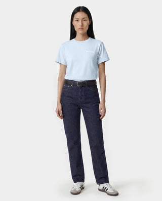 Health Is Wealth T-Shirt - Mist/White