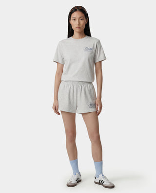 NY Health T-Shirt - Heather Gray/Light Navy