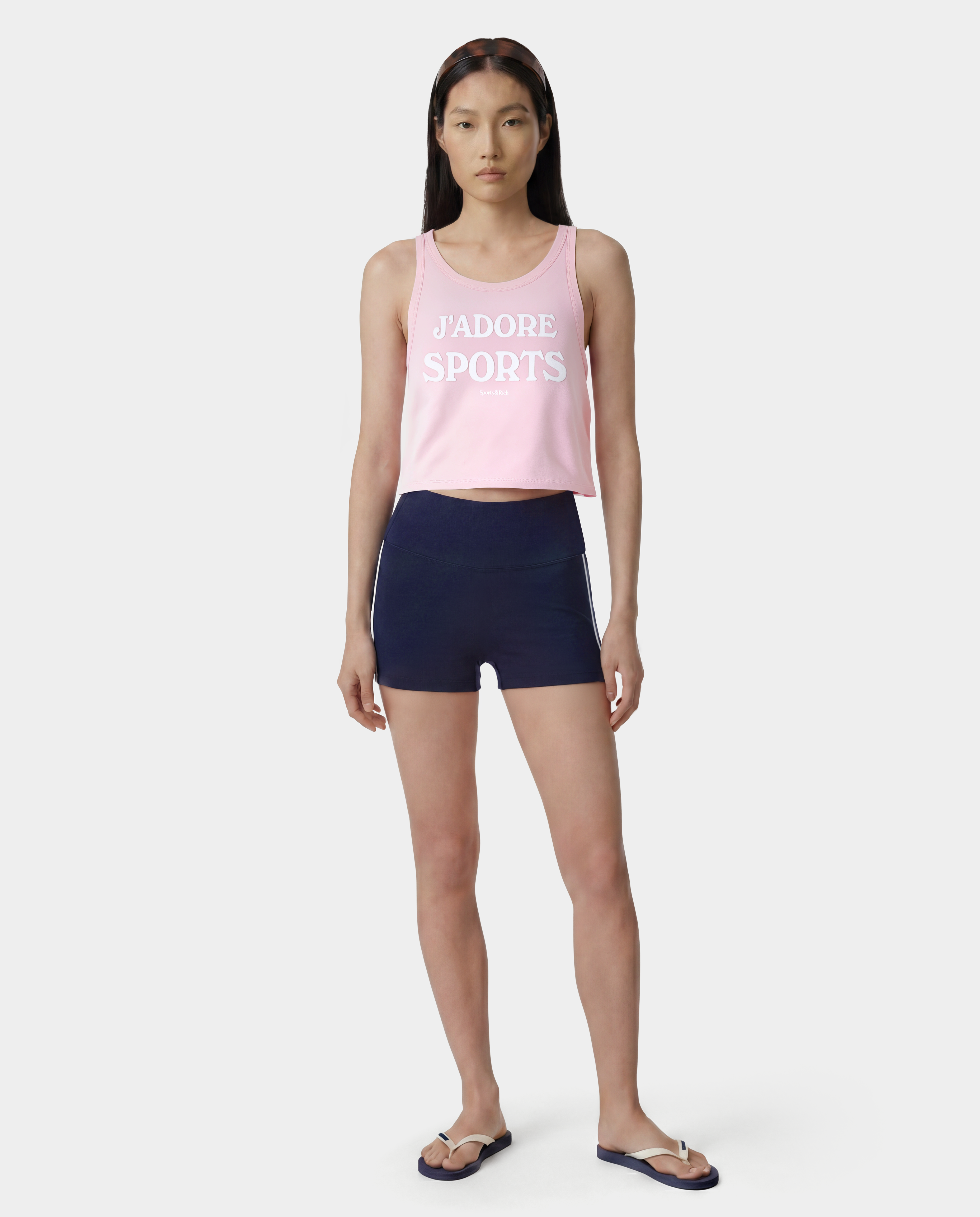 Sporty & Rich iPhoneケース J'ADORE SPORTS Jadore Baby Tank - Laffy/White – Sporty & Rich