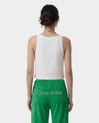 Jadore Baby Tank - White/Kelly