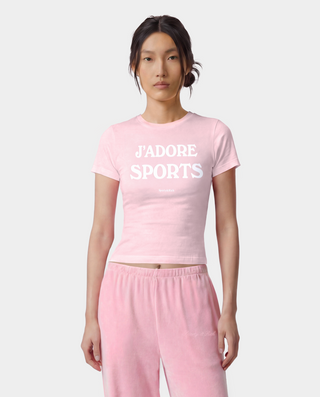 Jadore Baby Tee - Laffy/White