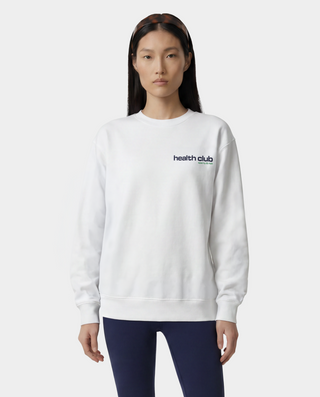 Bold Health Crewneck - White/Navy/Kelly