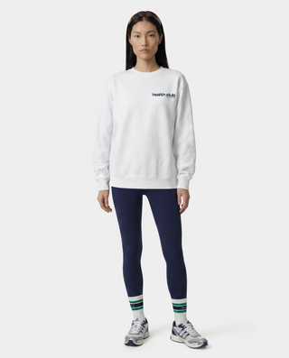 Bold Health Crewneck - White/Navy/Kelly