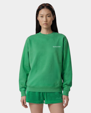 Fitness 94 Crewneck - Kelly/White