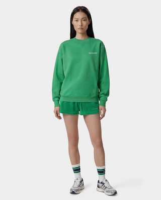 Fitness 94 Crewneck - Kelly/White
