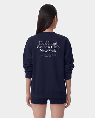 HWCNY Crewneck - Dark Navy/White