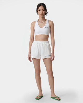 Bold Health Disco Short - White/