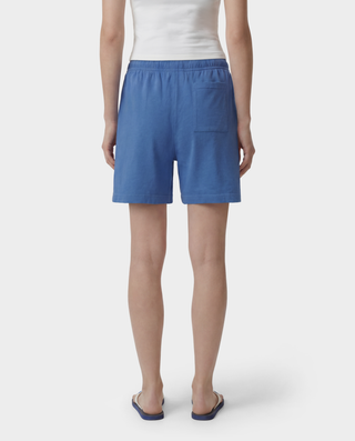 USA Wellness Club Gym Short - Dusty Blue/White