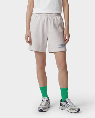USA Wellness Club Gym Short - Heather Gray/Light Navy