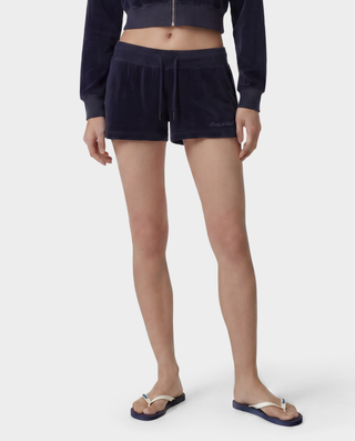 Signature Logo Krystal Short - Dark Navy/Crystal