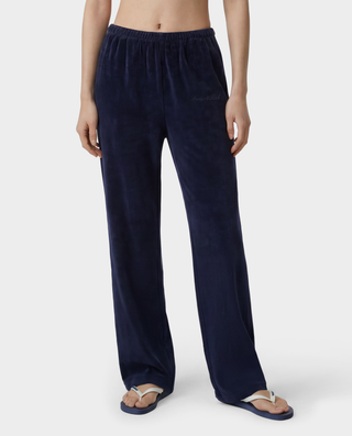 Signature Logo Krystal Trackpant - Dark Navy/Crystal