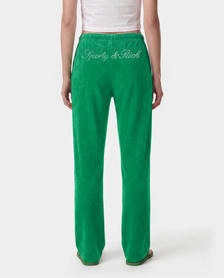 Signature Logo Krystal Trackpant - Kelly/Crystal