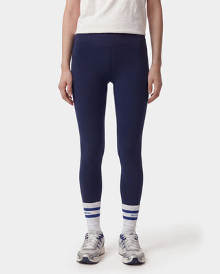 Bold Logo Legging - Dark Navy/White