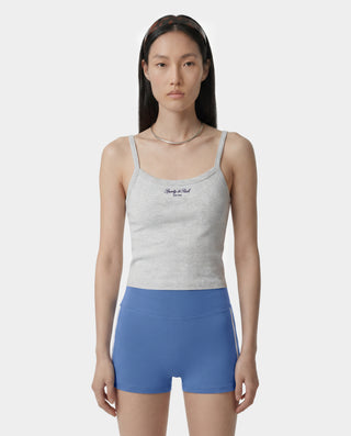Signature NY Box Tank - Heather Gray/Dark Navy