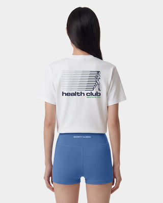 Bold Health T-Shirt - White/Navy/Kelly