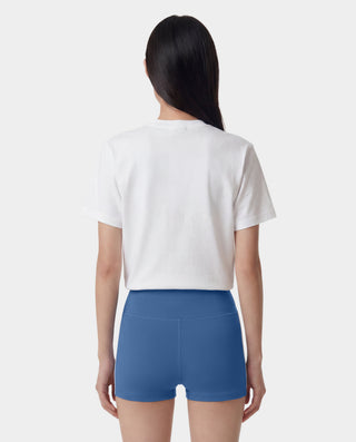 Bold Health T-Shirt - White/Navy/Kelly