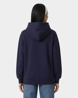 Syracuse Embroidered Hoodie - Navy/White