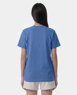 USA Wellness Club T-Shirt - Dusty Blue/White