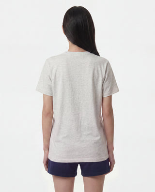 USA Wellness Club T-Shirt - Heather Gray/Light Navy