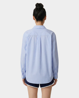 SRC Oversized Shirt - Ciel Stripe
