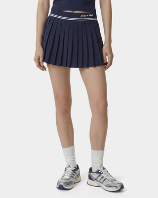 Signature Logo Abigail Skirt - Navy/White