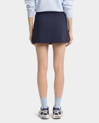 Signature Logo Court Skirt - Navy/White