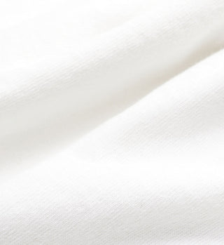 Made In USA Cropped Hoodie - White/Black